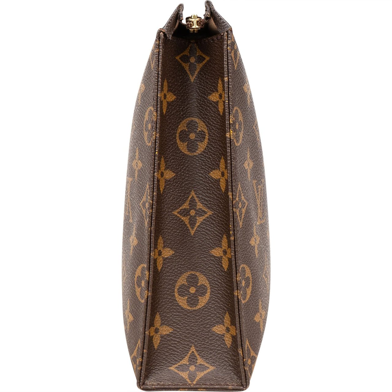 Louis Vuitton Louis Vuitton Canvas Monogram Poche Toilette 25 Clutch Bruin