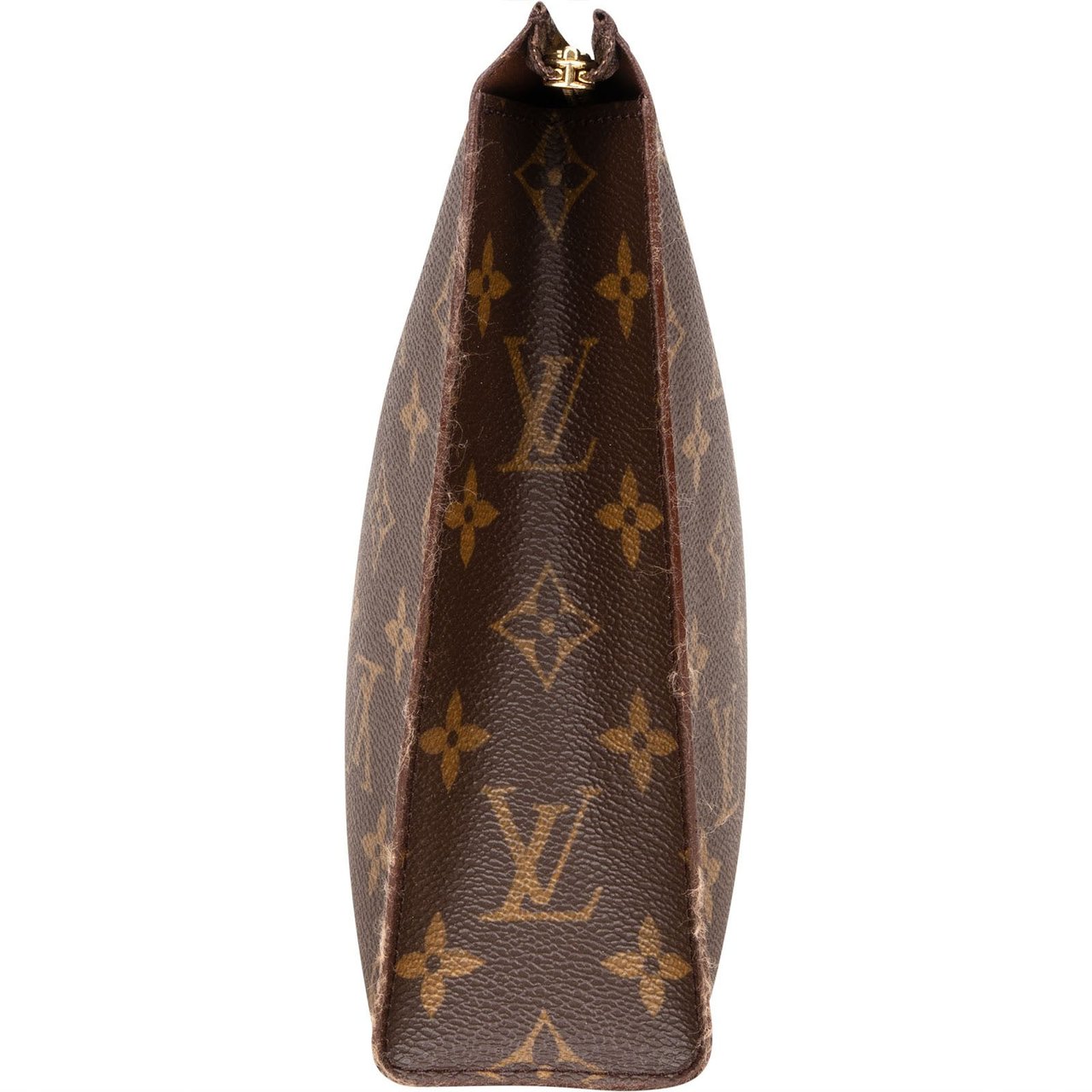 Louis Vuitton Louis Vuitton Canvas Monogram Poche Toilette 25 Clutch Bruin