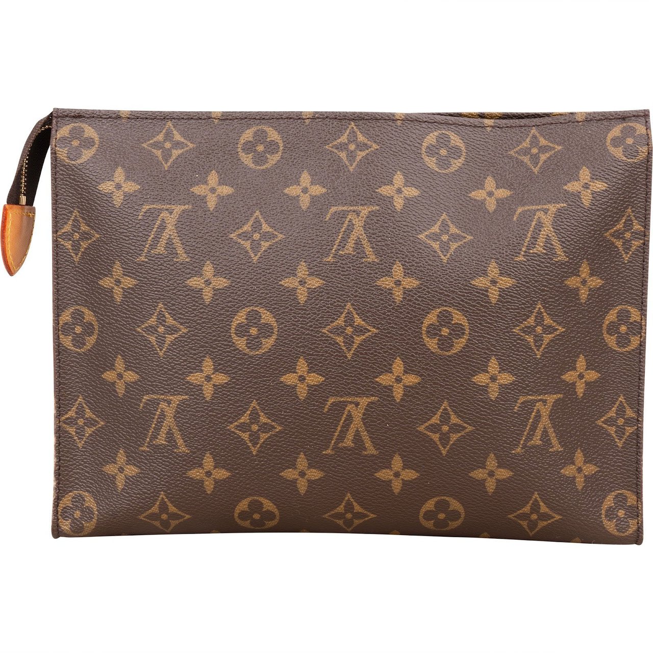 Louis Vuitton Louis Vuitton Canvas Monogram Poche Toilette 25 Clutch Bruin