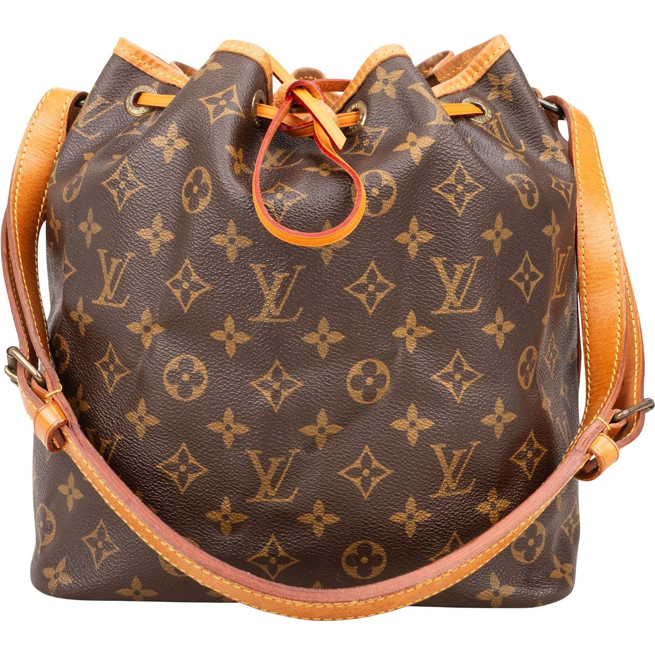Louis Vuitton Louis Vuitton Monogram Canvas Sac Noé Petit Shoulder Bag Bruin