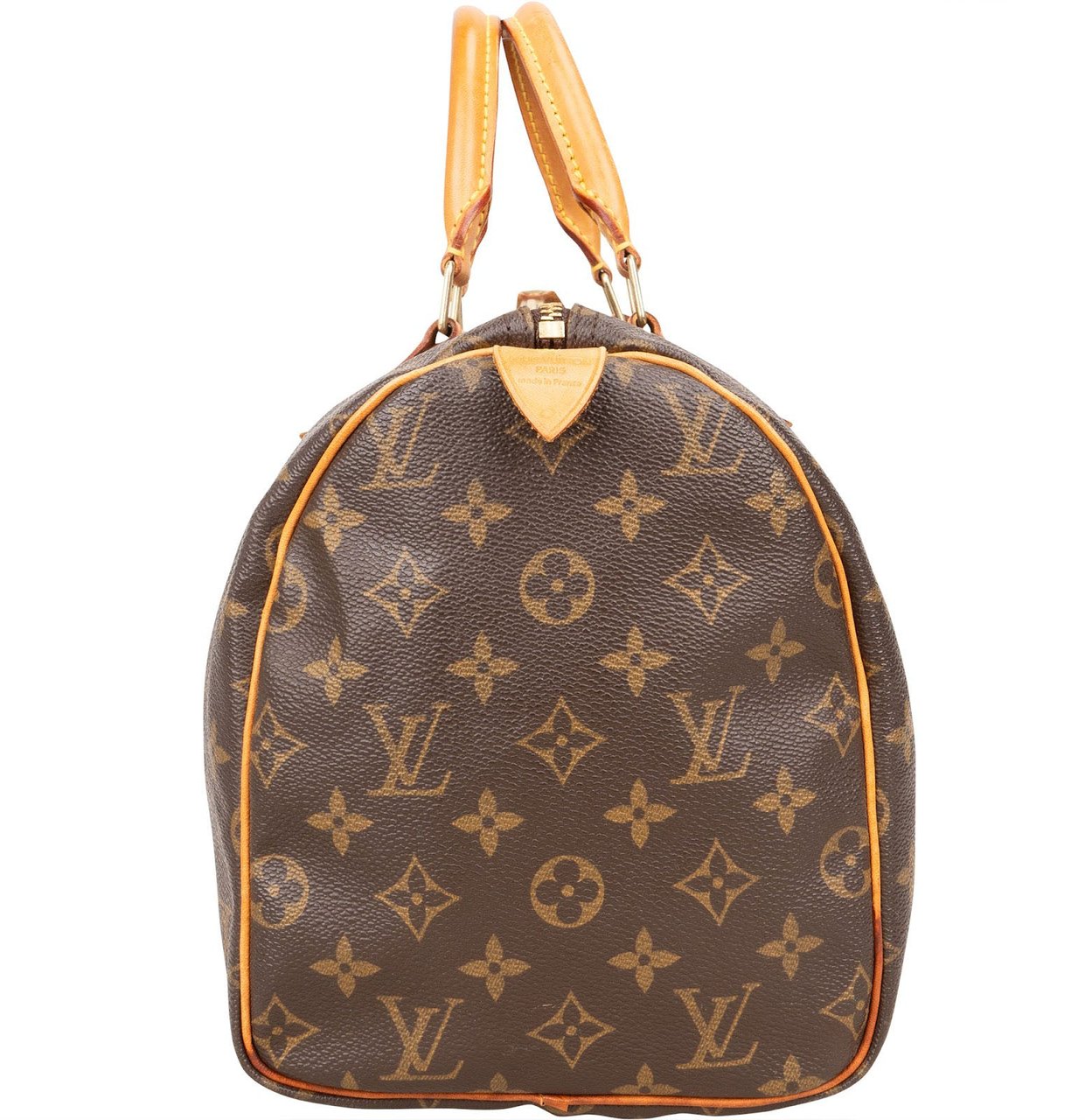 Louis Vuitton Louis Vuitton Monogram Canvas Speedy 30 Handbag Bruin