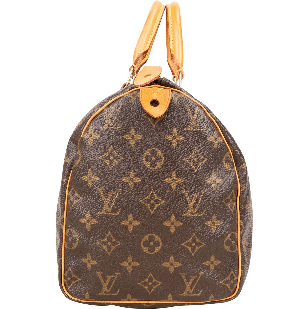 Louis Vuitton Louis Vuitton Monogram Canvas Speedy 30 Handbag Bruin