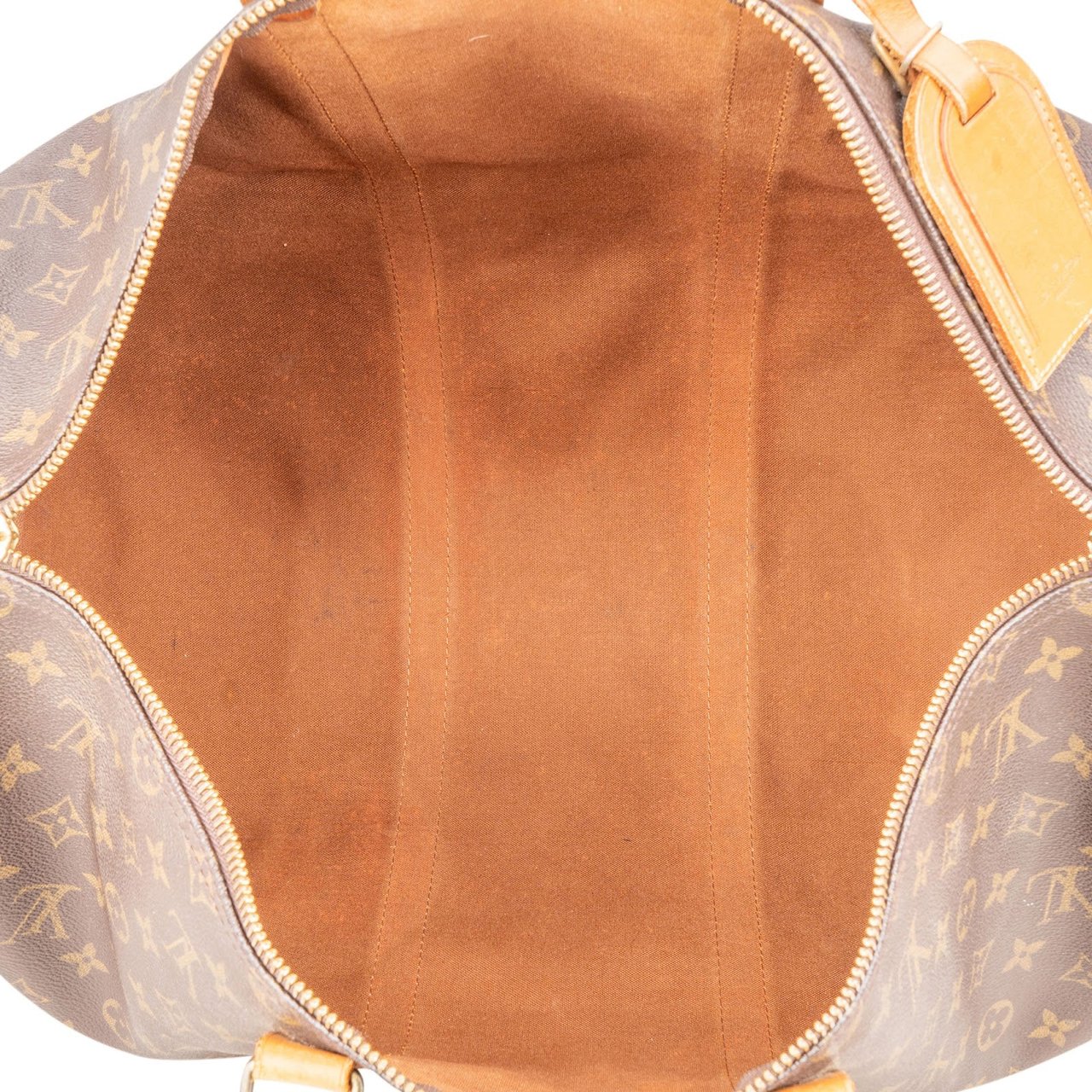 Louis Vuitton Louis Vuitton Monogram Canvas Keepall 50 Bandoulière Travel Bag Bruin