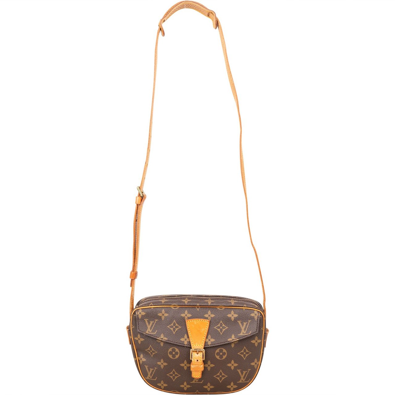 Louis Vuitton Louis Vuitton Monogram Canvas Jeune Fille PM Crossbody Bag Bruin