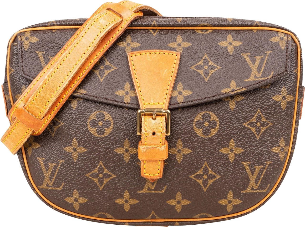 Louis Vuitton Louis Vuitton Monogram Canvas Jeune Fille PM Crossbody Bag Bruin