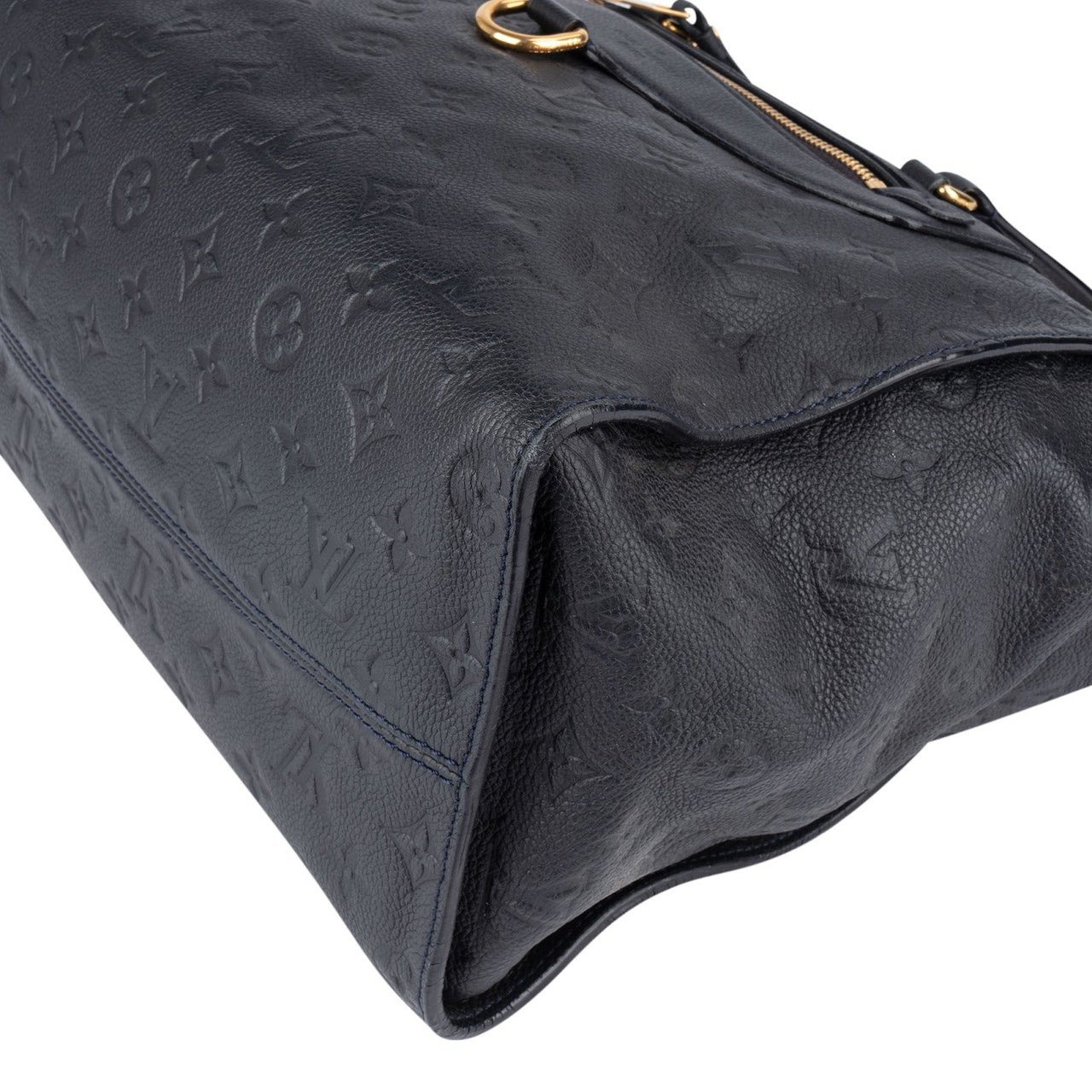 Louis Vuitton Louis Vuitton Leather Monogram Empreinte Lumineuse PM Shoulder Bag Zwart