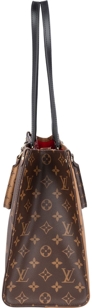 Louis Vuitton Louis Vuitton Canvas Monogram OnTheGo MM Shoulder Bag Bruin