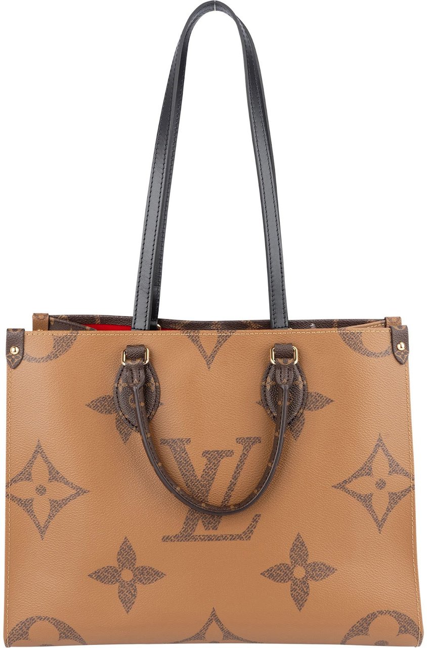 Louis Vuitton Louis Vuitton Canvas Monogram OnTheGo MM Shoulder Bag Bruin