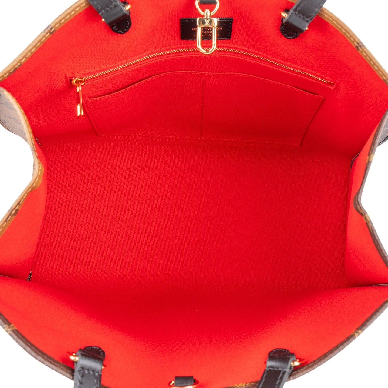 Louis Vuitton Louis Vuitton Canvas Monogram OnTheGo MM Shoulder Bag Bruin