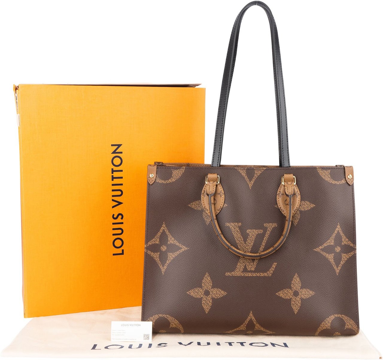 Louis Vuitton Louis Vuitton Canvas Monogram OnTheGo MM Shoulder Bag Bruin