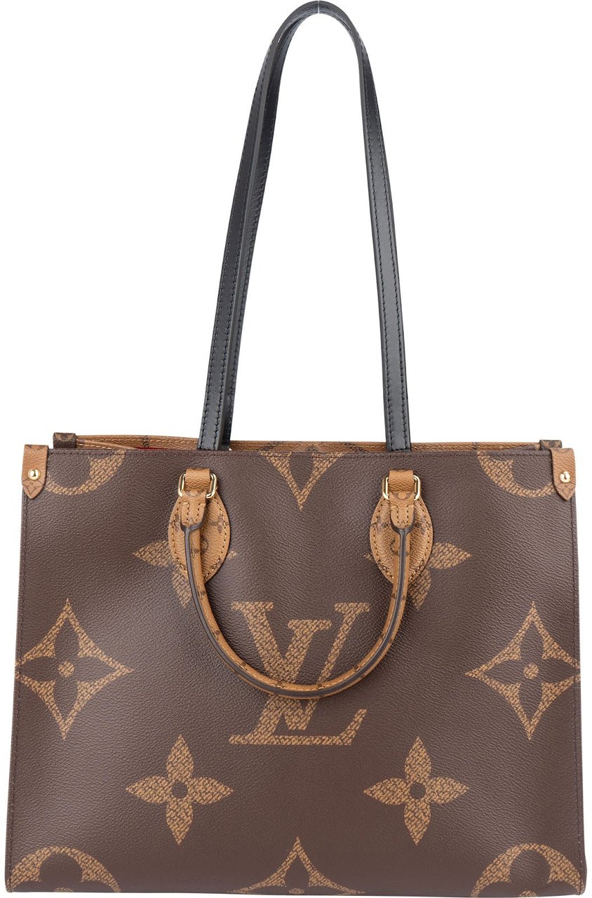 Louis Vuitton Louis Vuitton Canvas Monogram OnTheGo MM Shoulder Bag Bruin