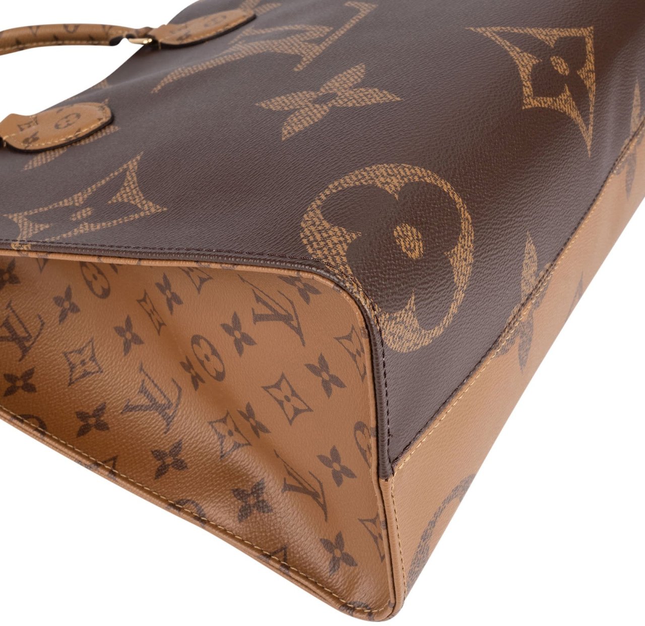 Louis Vuitton Louis Vuitton Canvas Monogram OnTheGo MM Shoulder Bag Bruin