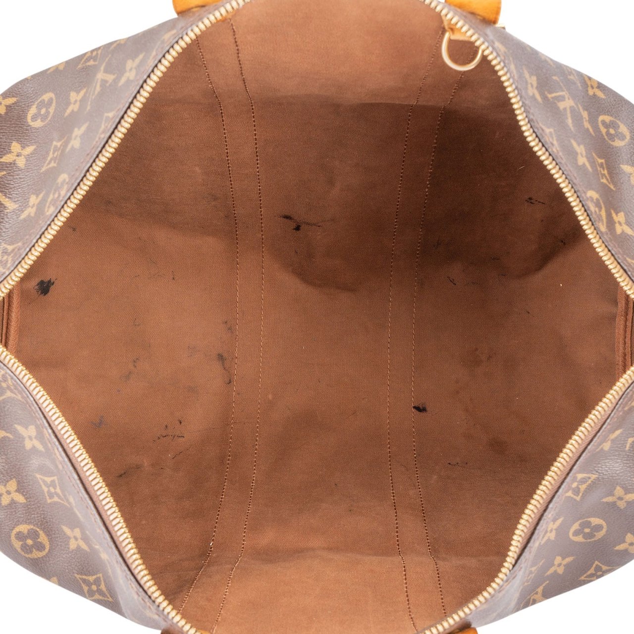 Louis Vuitton Louis Vuitton Monogram Canvas Keepall 45 Bandoulière Travel Bag Bruin