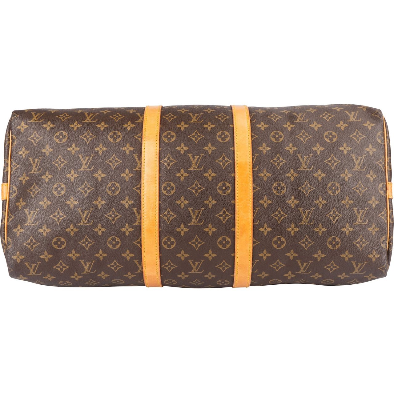 Louis Vuitton Louis Vuitton Monogram Canvas Keepall 55 Bandoulière Travel Bag Bruin