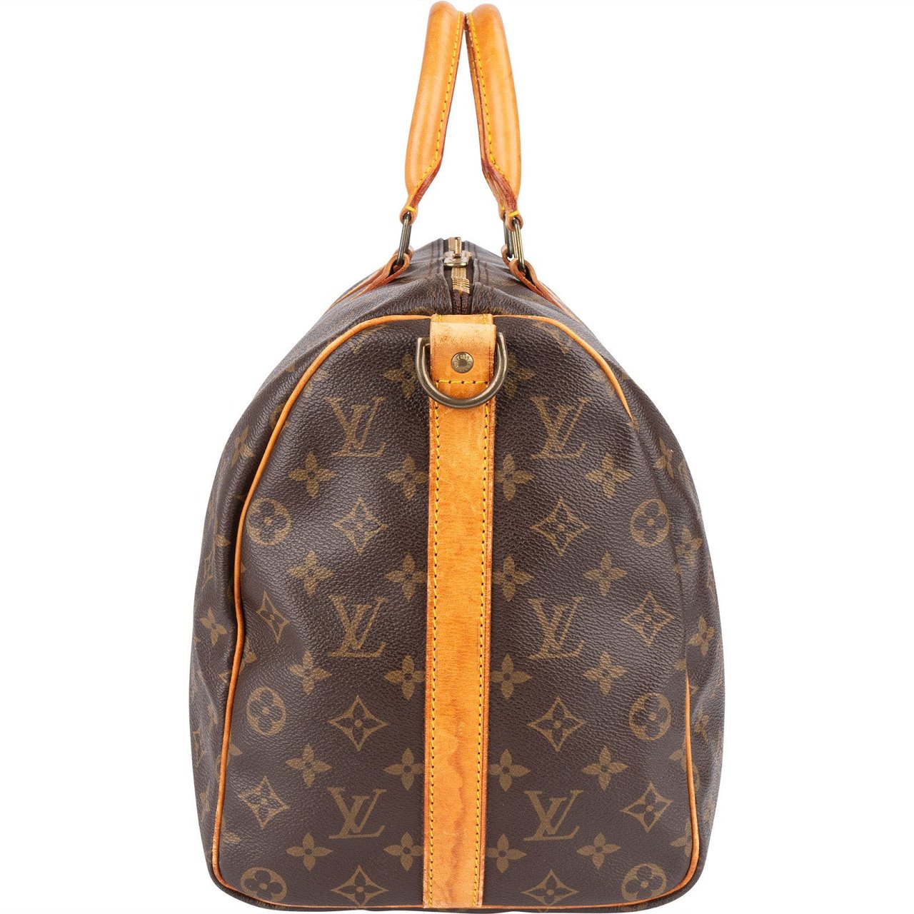 Louis Vuitton Louis Vuitton Monogram Canvas Keepall 45 Bandouliere Travel Bag Bruin