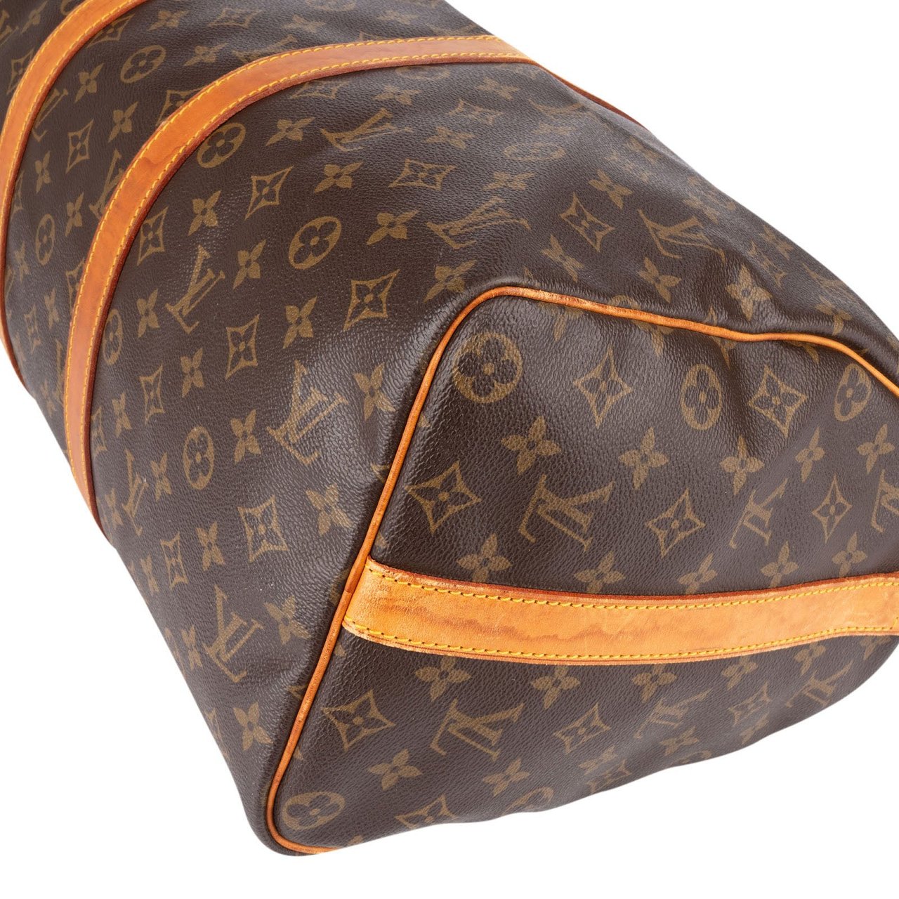 Louis Vuitton Louis Vuitton Monogram Canvas Keepall 45 Bandouliere Travel Bag Bruin