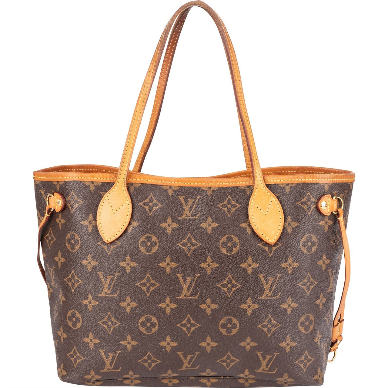 Louis Vuitton Louis Vuitton Monogram Canvas Neverfull PM Shoulder Bag Bruin