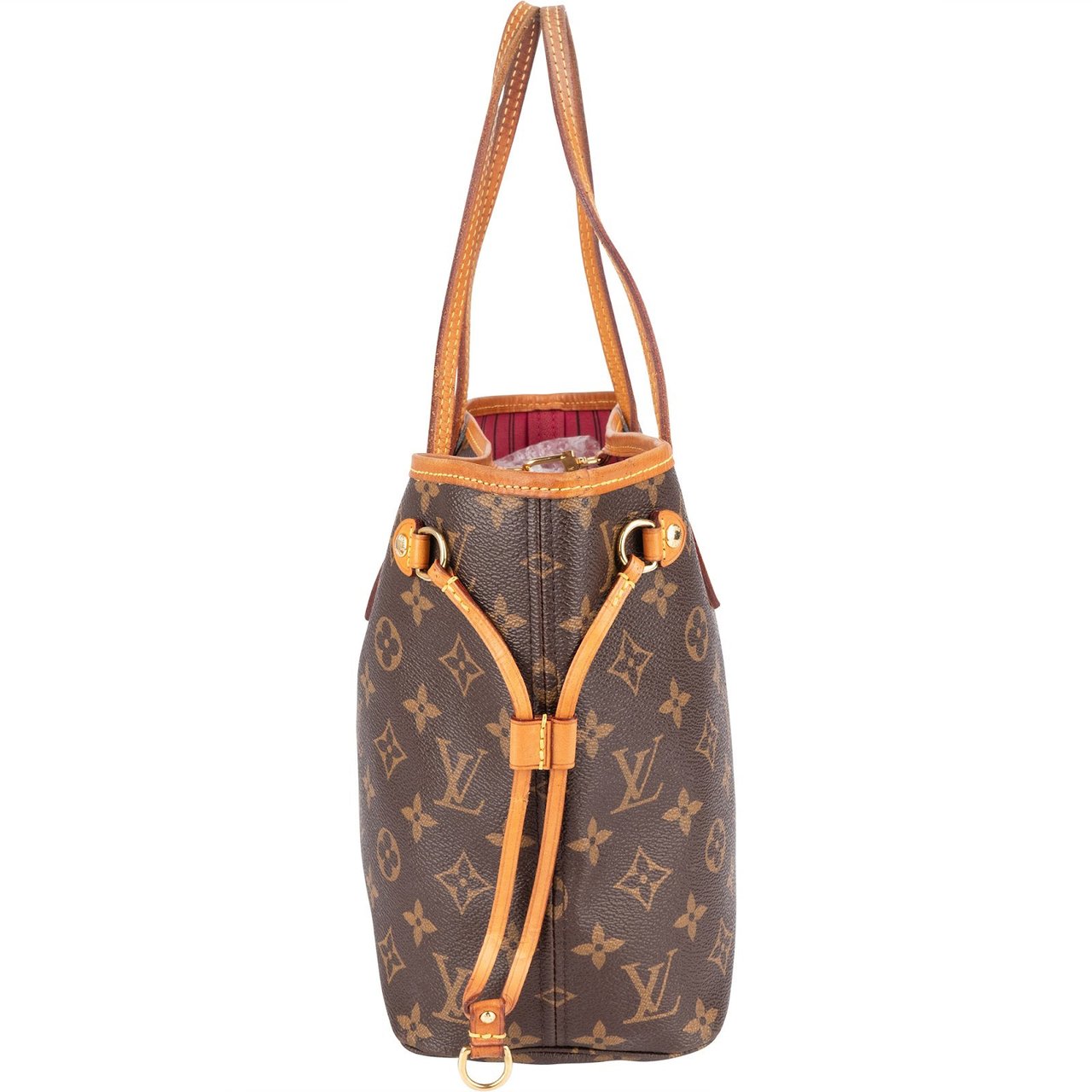 Louis Vuitton Louis Vuitton Monogram Canvas Neverfull PM Shoulder Bag Bruin