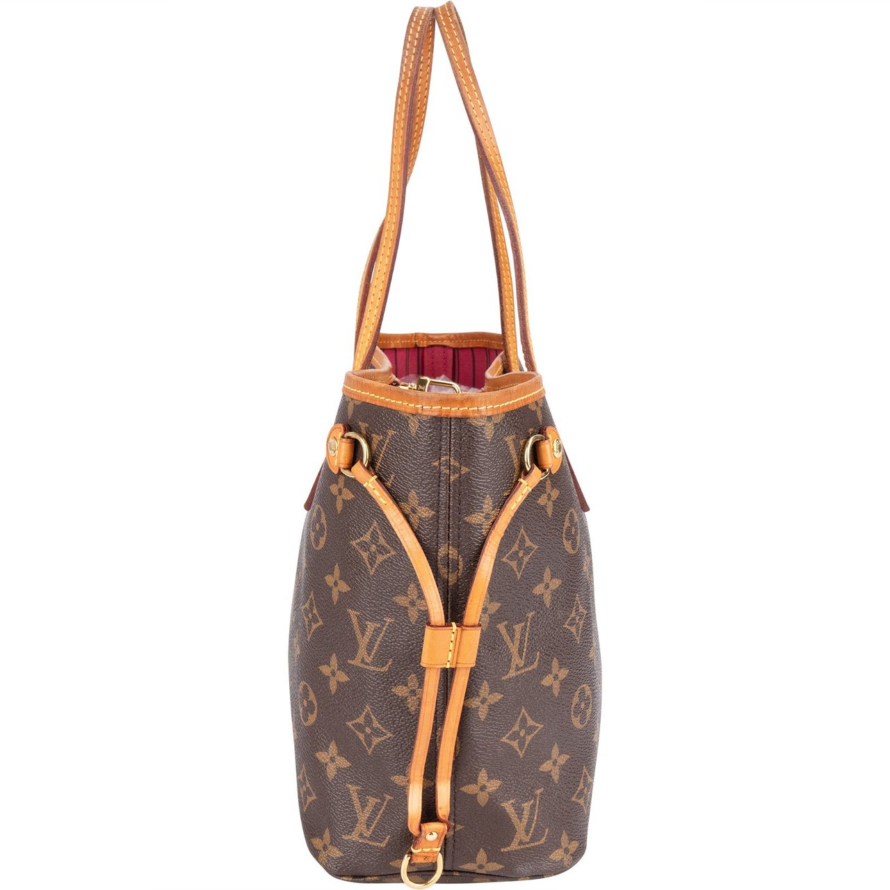 Louis Vuitton Louis Vuitton Monogram Canvas Neverfull PM Shoulder Bag Bruin