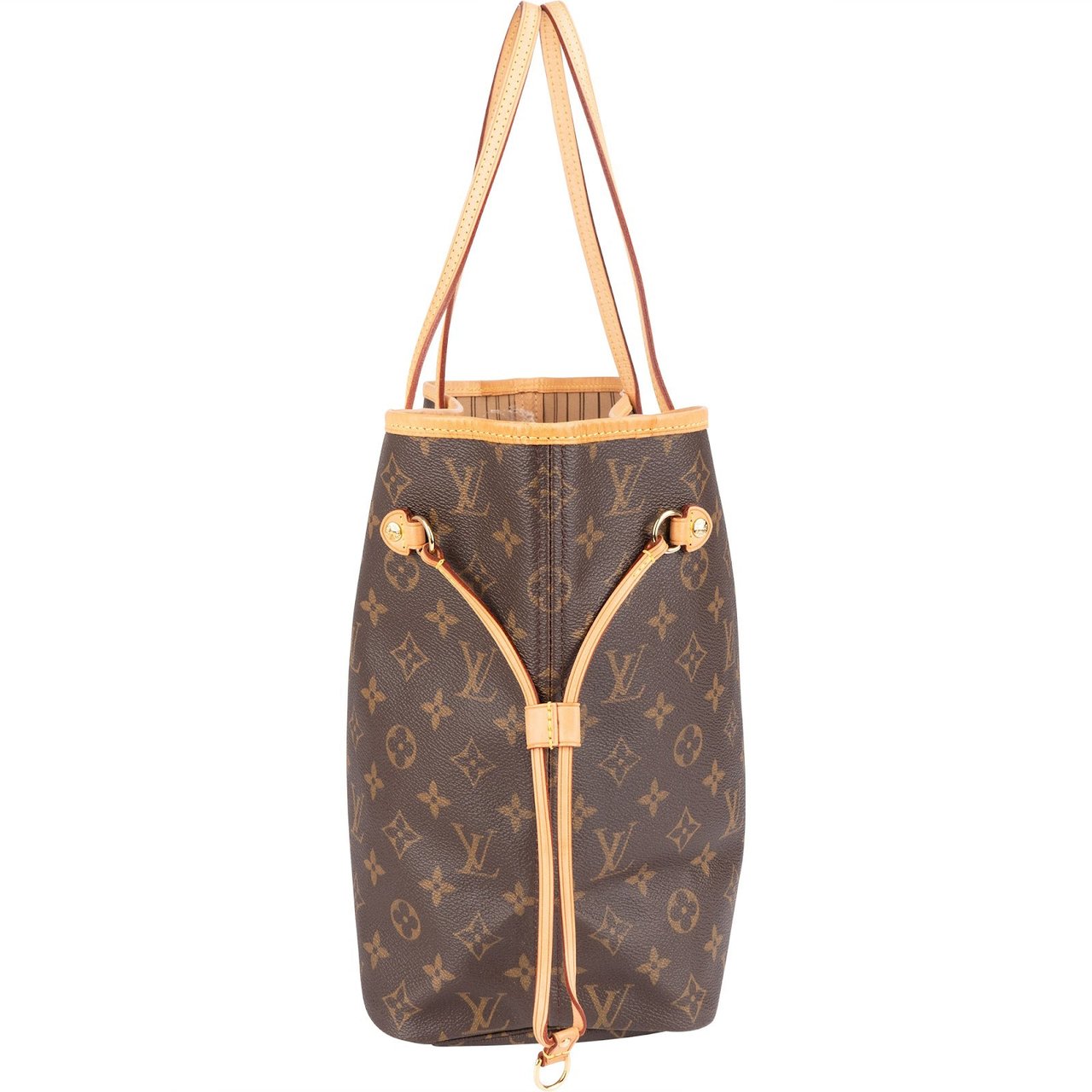Louis Vuitton Louis Vuitton Monogram Canvas Neverfull MM Shoulder Bag Bruin