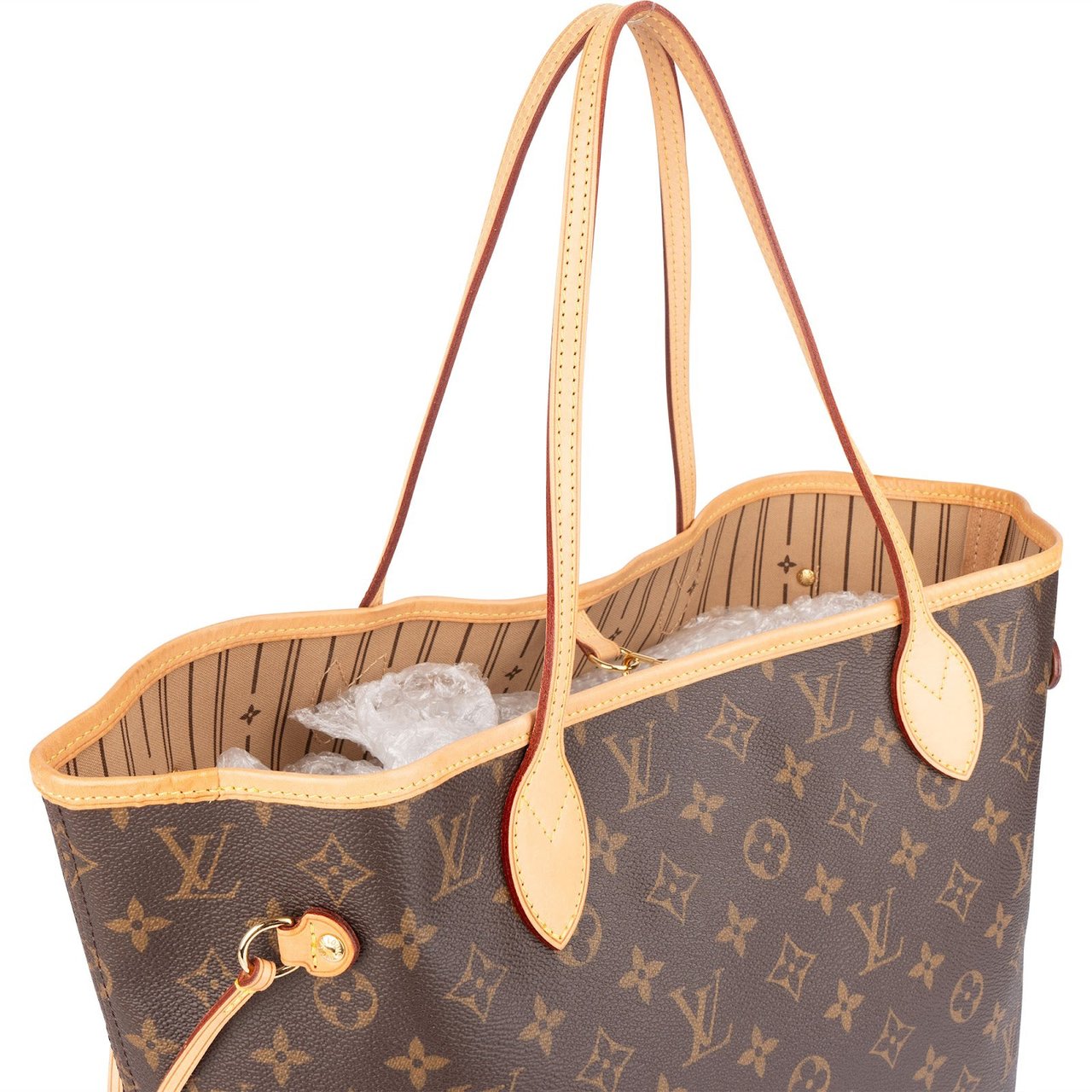 Louis Vuitton Louis Vuitton Monogram Canvas Neverfull MM Shoulder Bag Bruin
