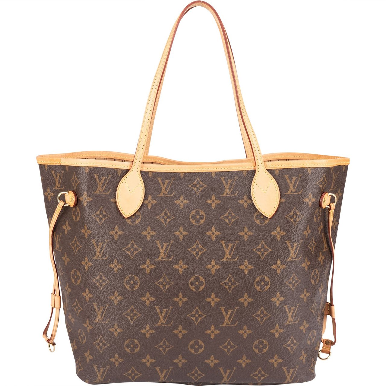 Louis Vuitton Louis Vuitton Monogram Canvas Neverfull MM Shoulder Bag Bruin