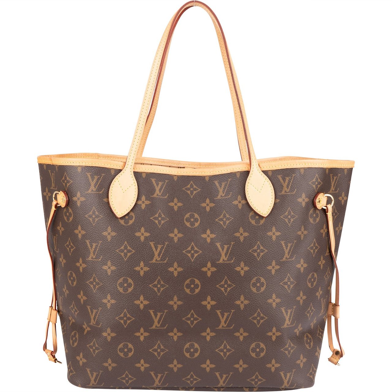 Louis Vuitton Louis Vuitton Monogram Canvas Neverfull MM Shoulder Bag Bruin