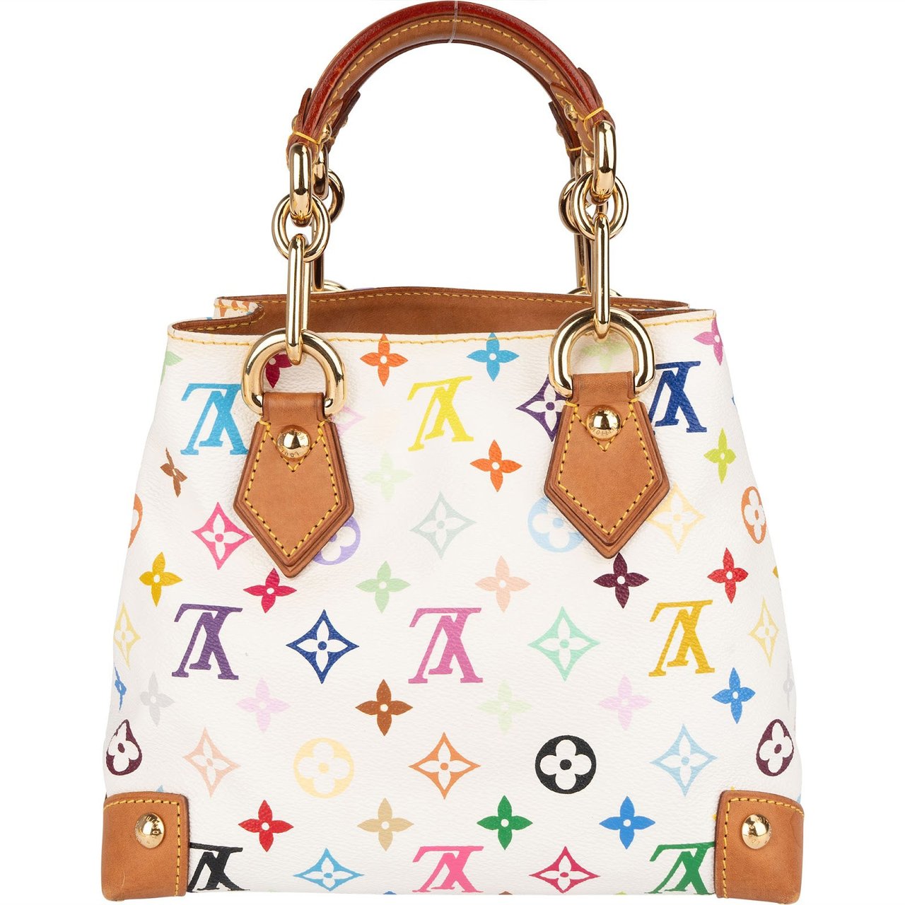 Louis Vuitton Louis Vuitton Canvas Monogram Murakami Multicolor Audra Handbag Wit