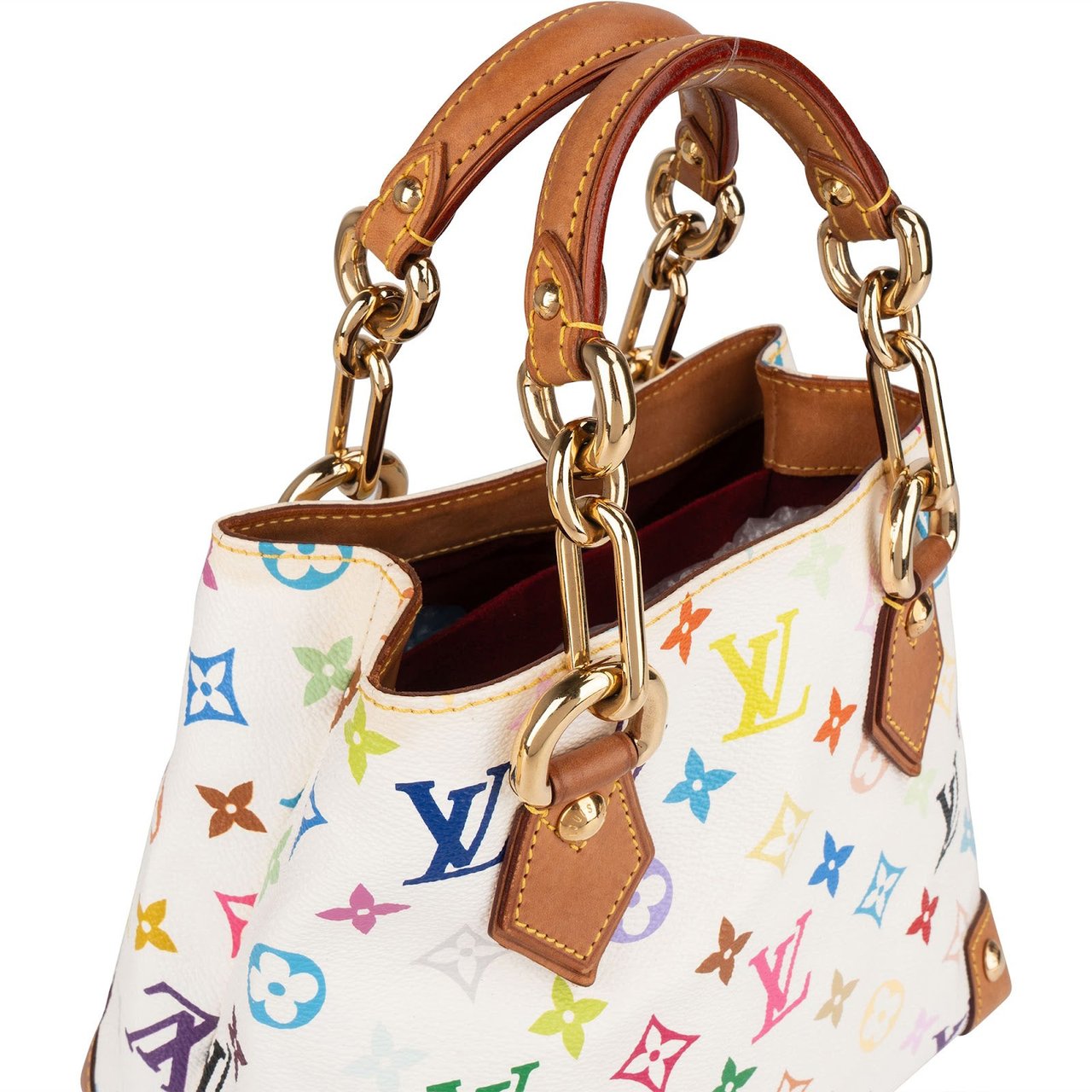 Louis Vuitton Louis Vuitton Canvas Monogram Murakami Multicolor Audra Handbag Wit