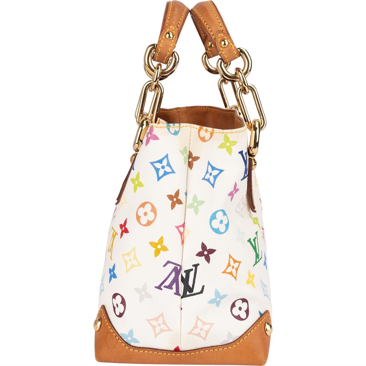Louis Vuitton Louis Vuitton Canvas Monogram Murakami Multicolor Audra Handbag Wit