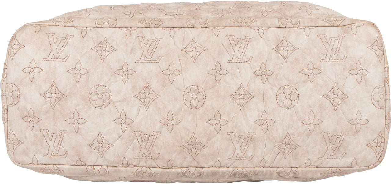 Louis Vuitton Louis Vuitton Leather Monogram Olympe Shoulder Bag Donkergrijs