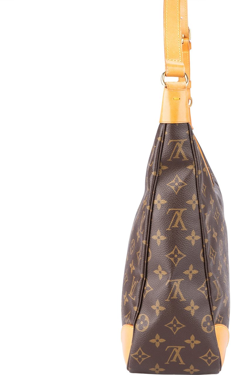 Louis Vuitton Canvas Monogram Boulogne Crossbody Bag Bruin