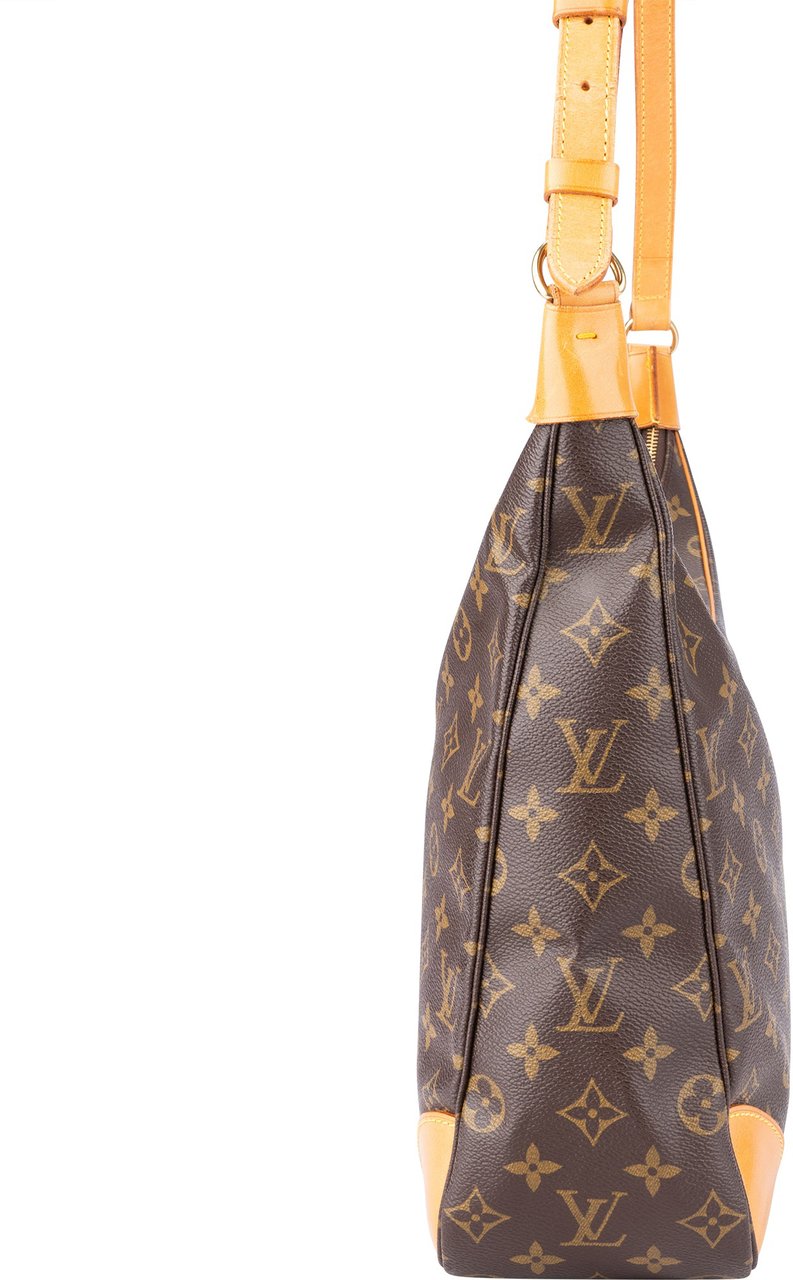 Louis Vuitton Canvas Monogram Boulogne Crossbody Bag Bruin