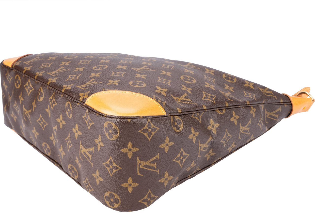 Louis Vuitton Canvas Monogram Boulogne Crossbody Bag Bruin