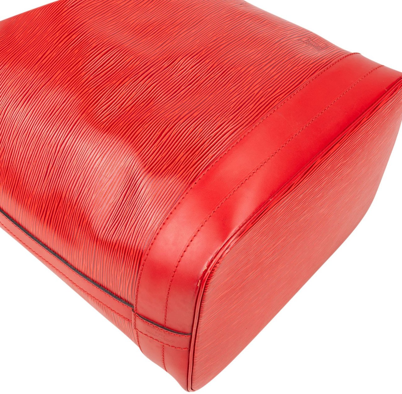 Louis Vuitton Louis Vuitton Red Epi Leather Sac Noé Grande Shoulder Bag Rood