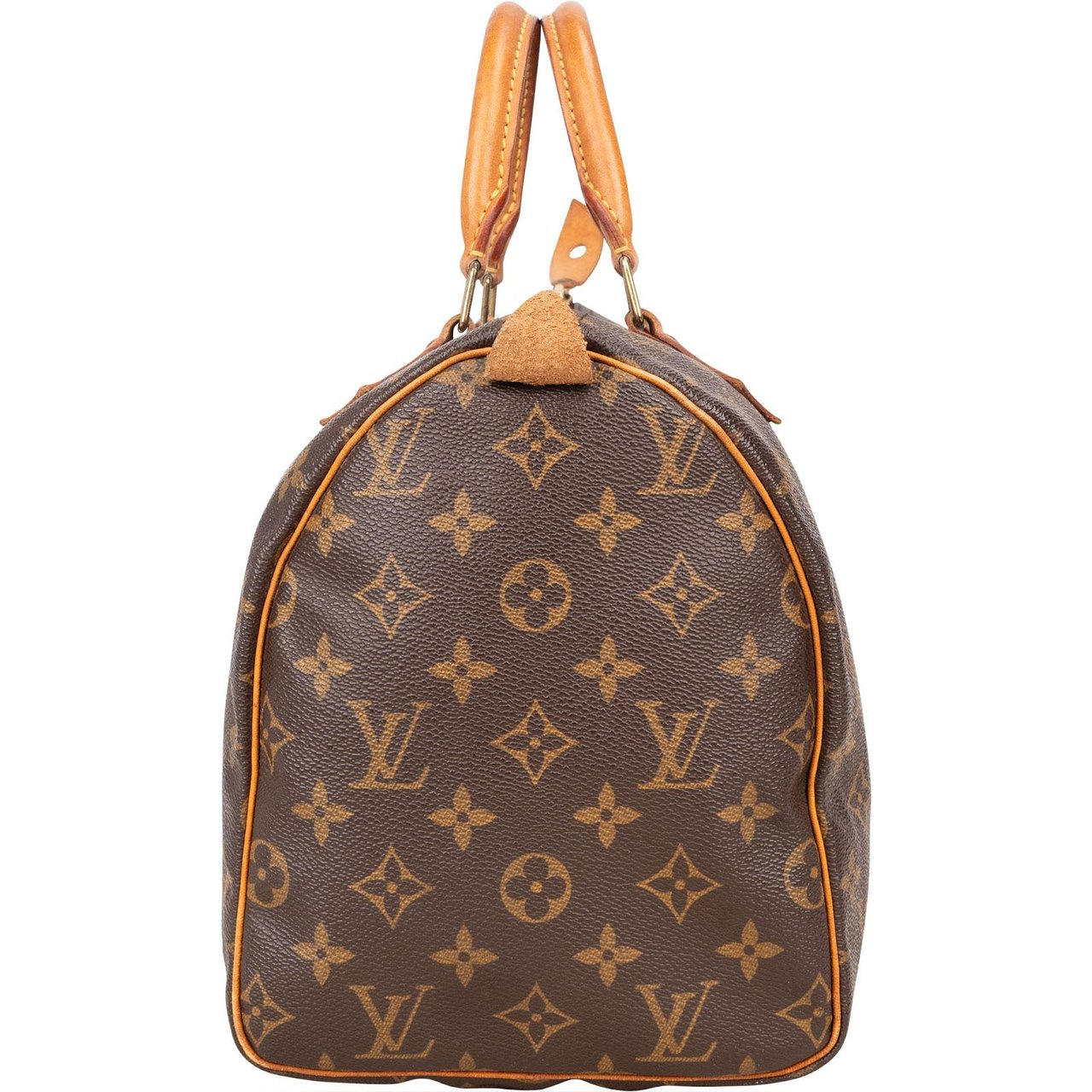 Louis Vuitton Louis Vuitton Monogram Canvas Speedy 30 Handbag Bruin