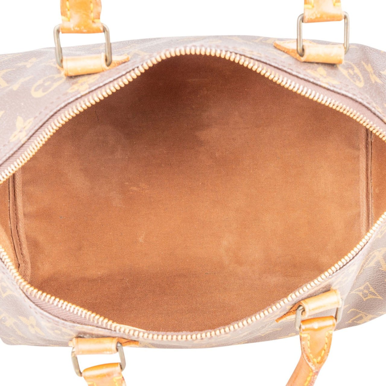 Louis Vuitton Louis Vuitton Monogram Canvas Speedy 30 Handbag Bruin