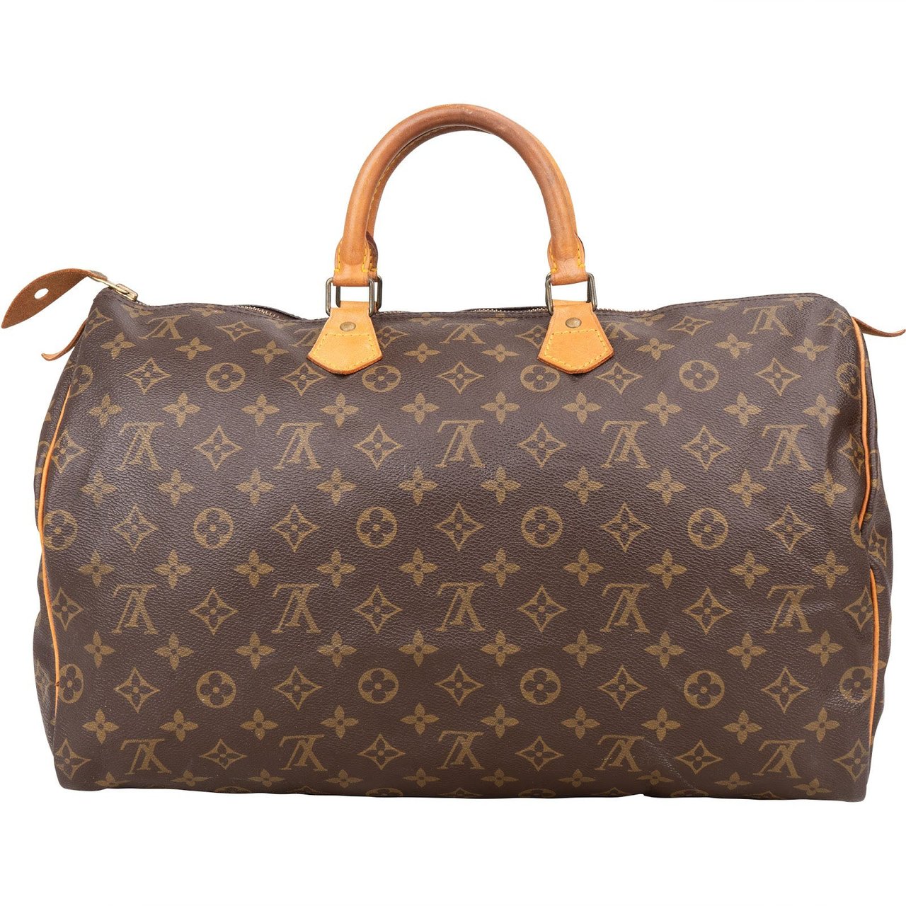 Louis Vuitton Louis Vuitton Monogram Canvas Speedy 40 Handbag Bruin