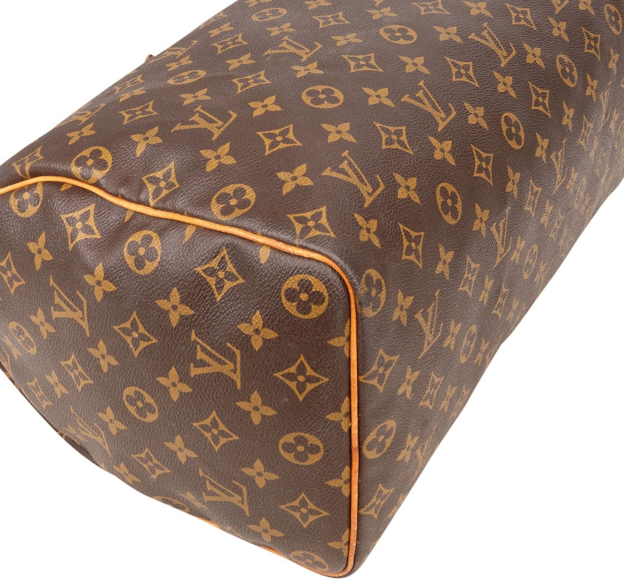 Louis Vuitton Louis Vuitton Monogram Canvas Speedy 40 Handbag Bruin