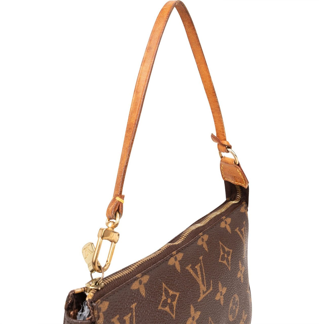 Louis Vuitton Louis Vuitton Monogram Canvas Pochette Accessoires Handbag Bruin