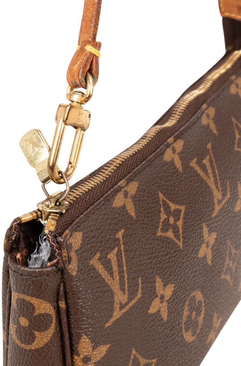 Louis Vuitton Louis Vuitton Monogram Canvas Pochette Accessoires Handbag Bruin