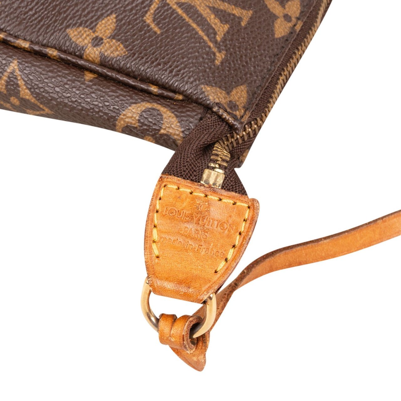 Louis Vuitton Louis Vuitton Monogram Canvas Pochette Accessoires Handbag Bruin