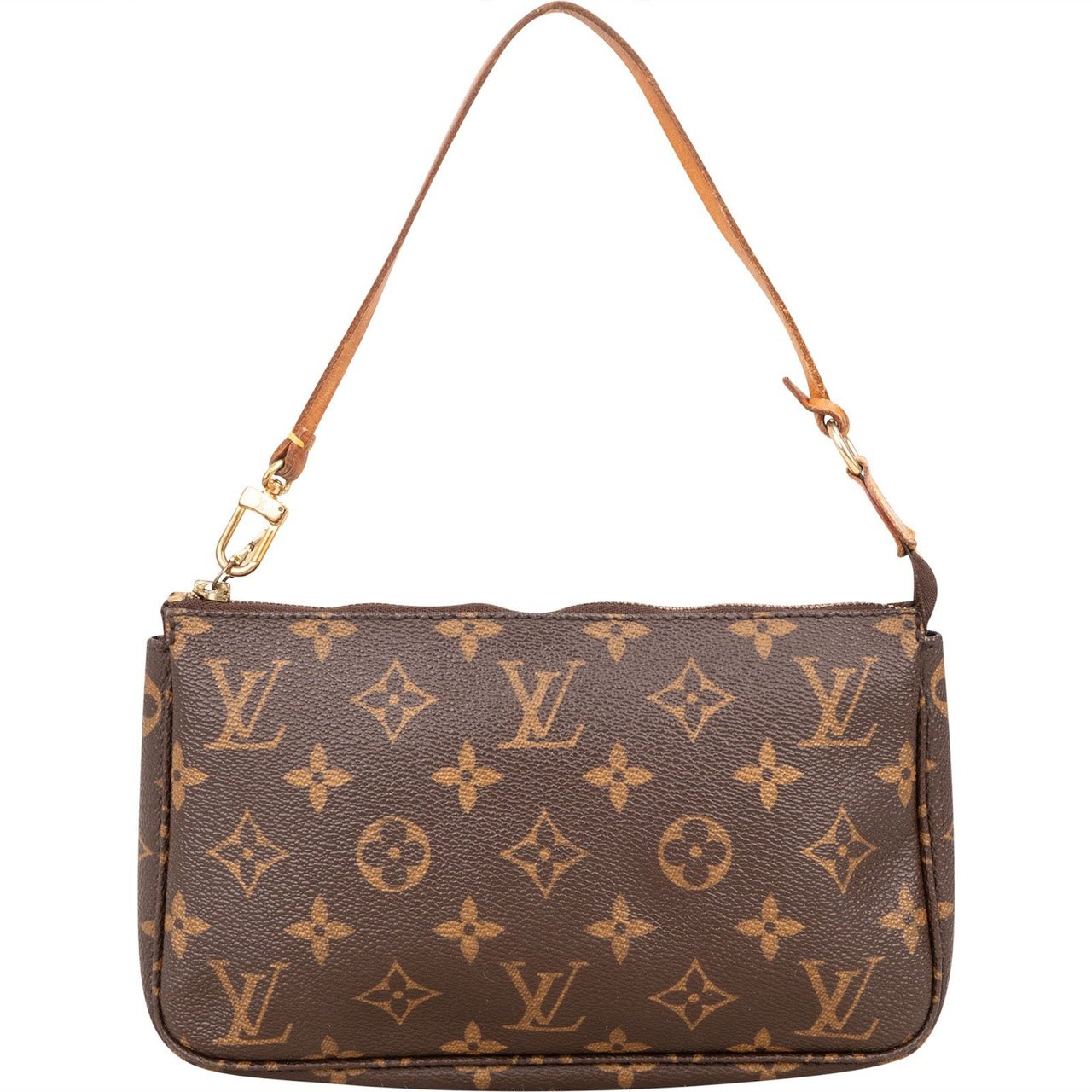 Louis Vuitton Louis Vuitton Monogram Canvas Pochette Accessoires Handbag Bruin