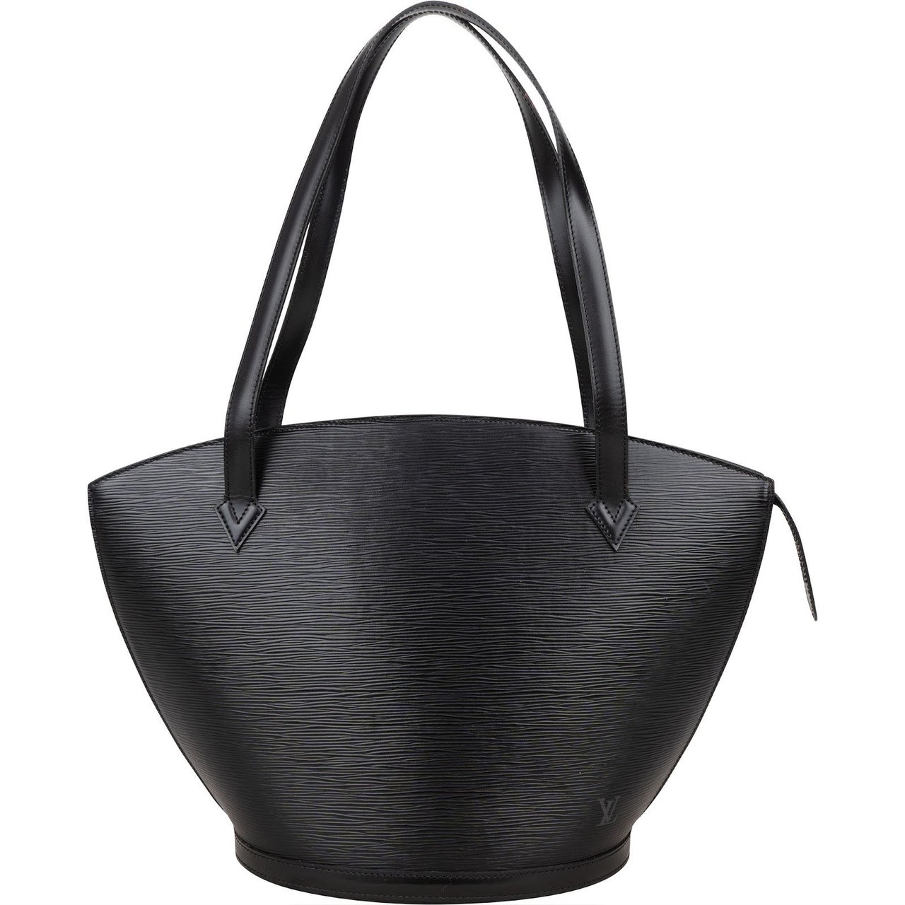 Louis Vuitton Louis Vuitton Noir Epi Leather Sac St. Jacques GM Shoulder Bag Zwart