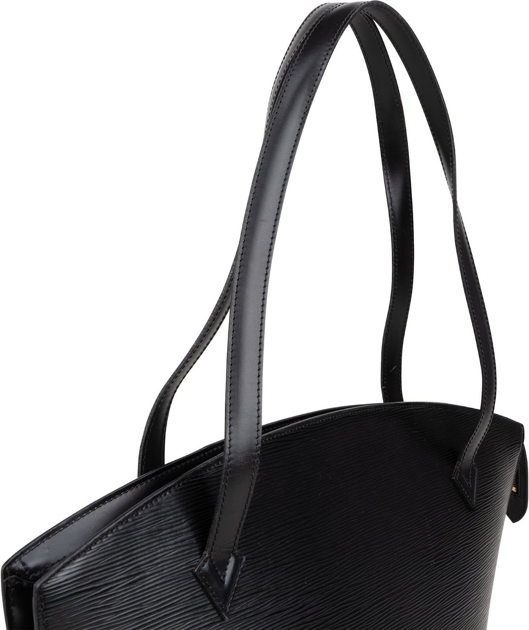 Louis Vuitton Louis Vuitton Noir Epi Leather Sac St. Jacques GM Shoulder Bag Zwart