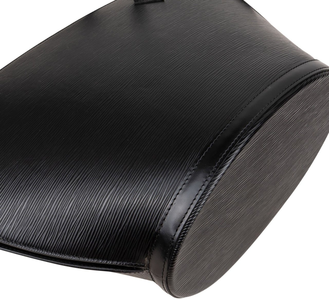 Louis Vuitton Louis Vuitton Noir Epi Leather Sac St. Jacques GM Shoulder Bag Zwart