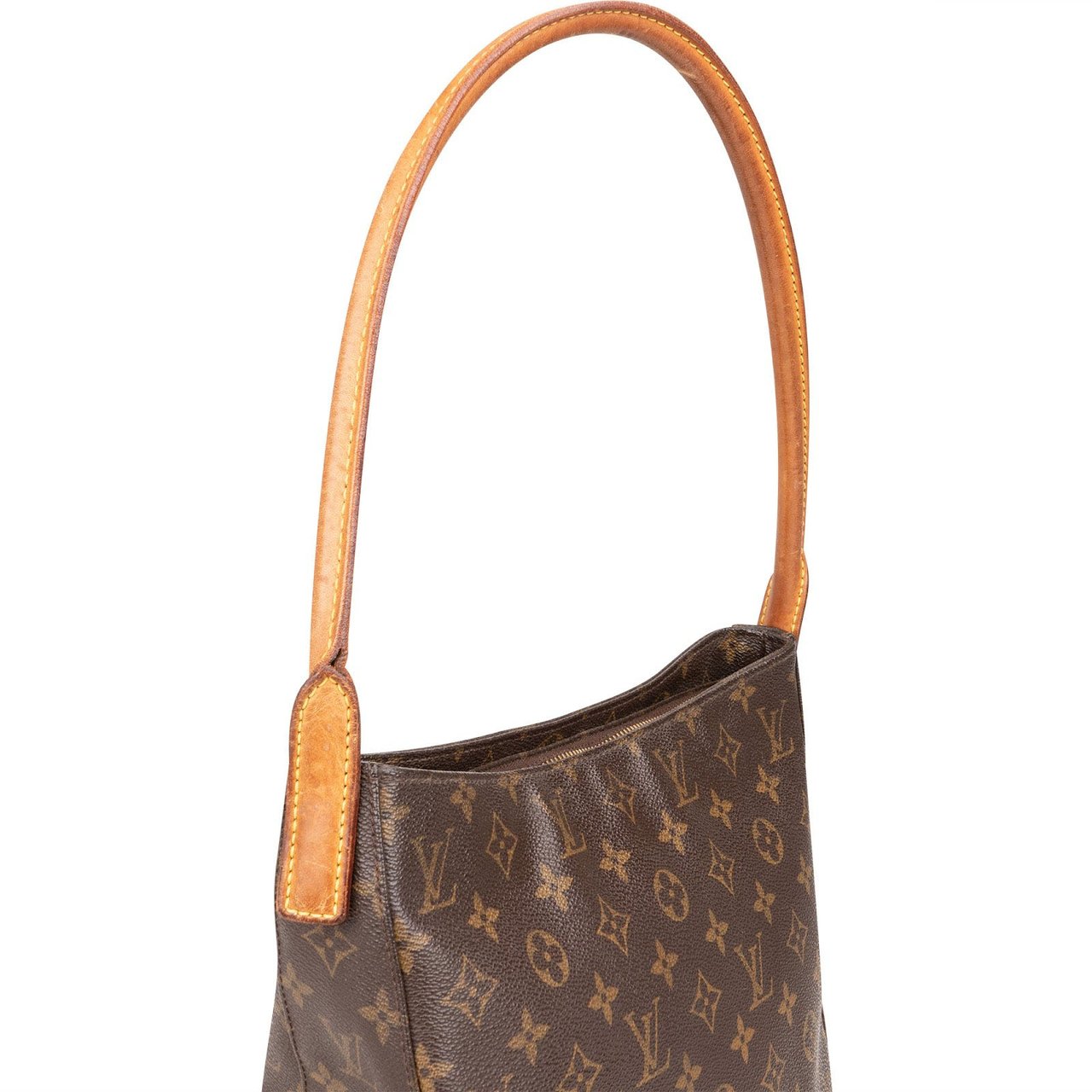 Louis Vuitton Louis Vuitton Monogram Canvas Looping GM Shoulder Bag Bruin