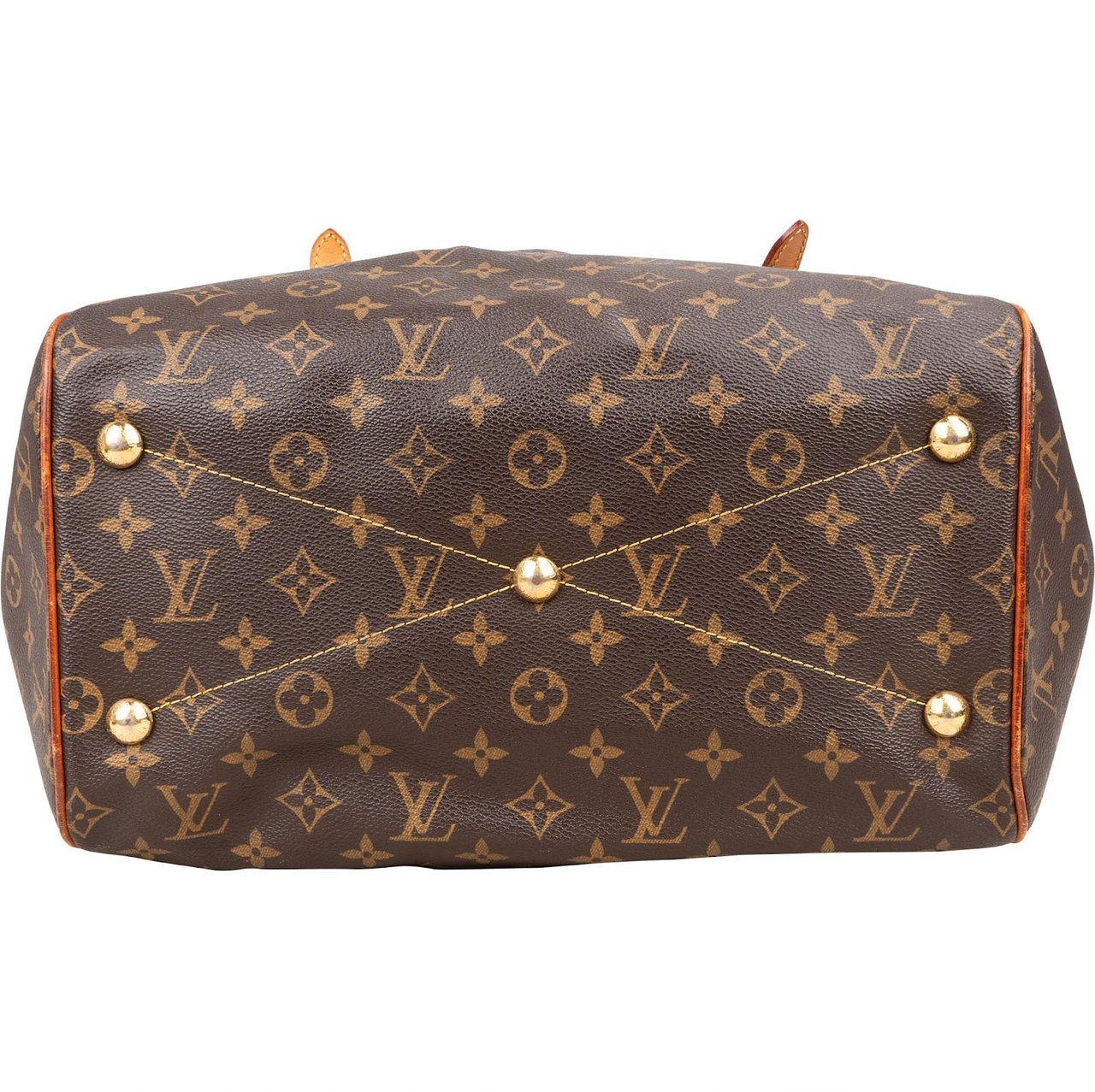 Louis Vuitton Louis Vuitton Monogram Canvas Tivoli GM Handbag Bruin