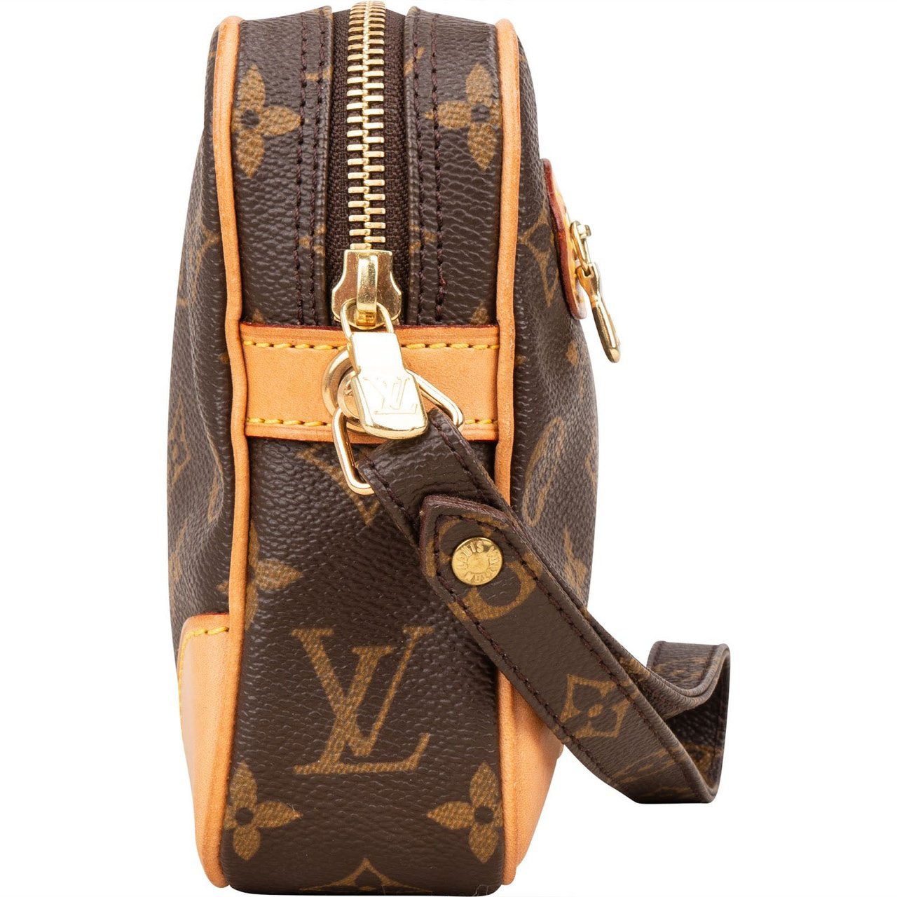 Louis Vuitton Louis Vuitton Monogram Canvas Marly Dragonne Clutch Bruin