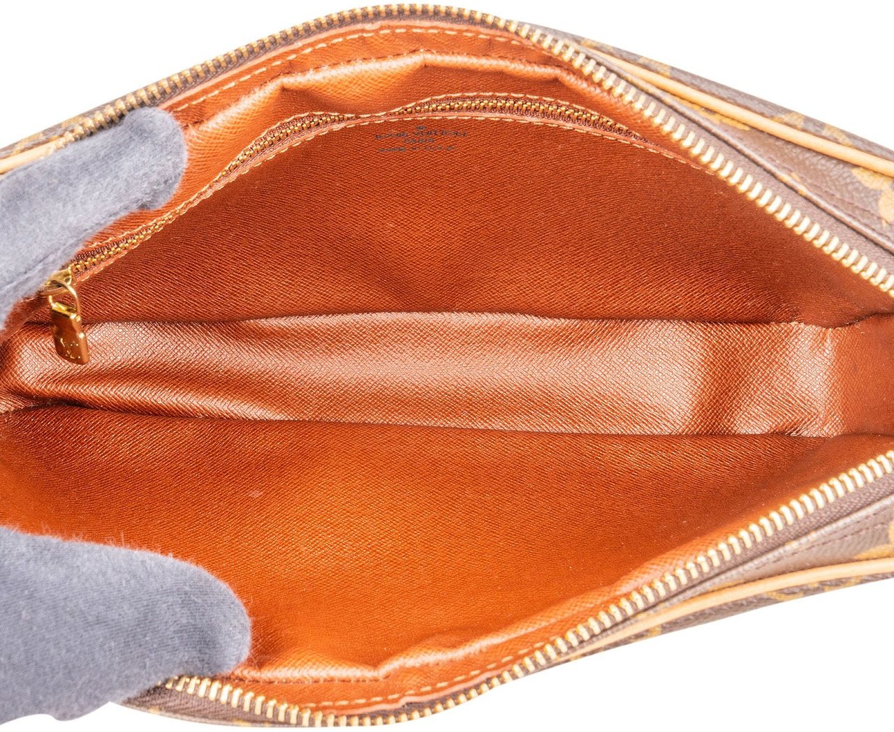 Louis Vuitton Louis Vuitton Monogram Canvas Marly Dragonne Clutch Bruin